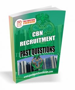 CBN Recruitment Past Questions
