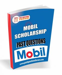 MOBIL Scholarship Past Questions