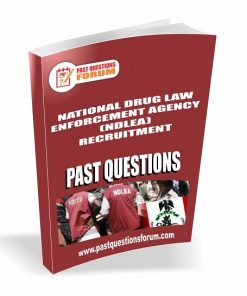 NDLEA Past Questions