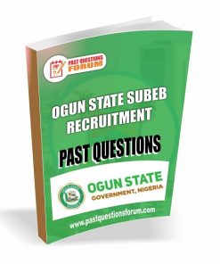 Ogun State SUBEB Past Questions