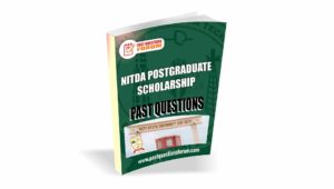 NITDA Postgraduate Scholarship Past Qeustions