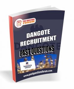 Dangote Recruitment Past Questions
