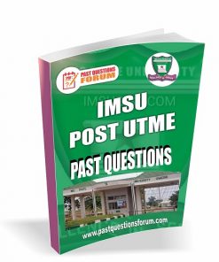 IMSU Post UTME Past Questions
