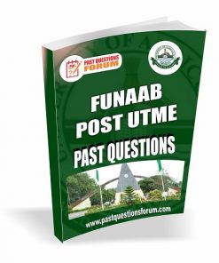 FUNAAB Post UTME Past Questions