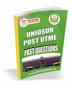 UNIOSUN Post UTME Past Questions