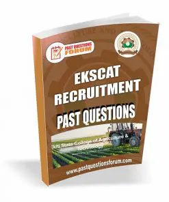 EKSCAT Recruitment Past Questions