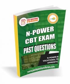 NPower Exam Past Questions