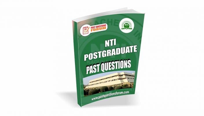NTI PGDE Past Questions