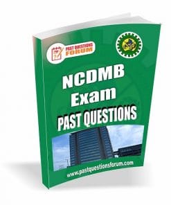 NCDMB Past Questions