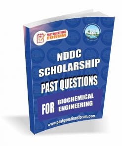 NDDC Scholarship Test Past Questions And Answers for BIOCHEMISTRY ONLY