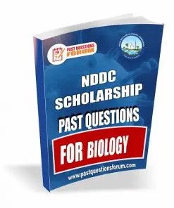 NDDC Scholarship Past Questions for BIOLOGY
