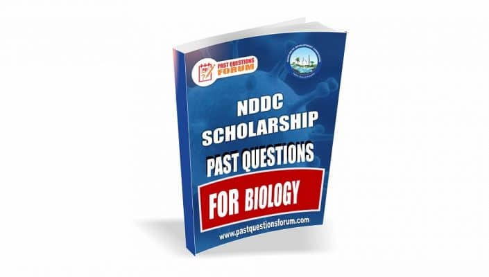 NDDC Scholarship Past Questions for BIOLOGY