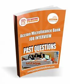 Accion Microfinance Bank Past Questions