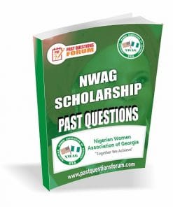 NWAG Scholarship Past Questions