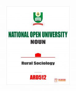 AEM741 - Rural Sociology (october-2019)