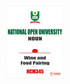 HCM345 - Wine and Food Pairing (october-2019)