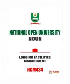 HCM434 - LODGING FACILITIES MANAGEMENT (october-2019)