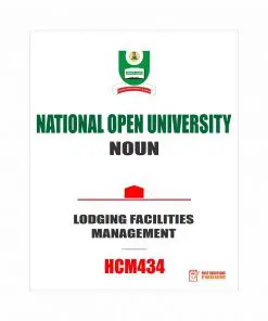 HCM434 - LODGING FACILITIES MANAGEMENT (october-2019)