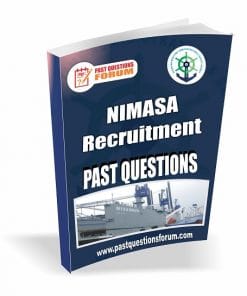 NIMASA Past Questions