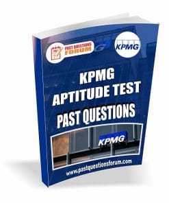 KPMG Aptitude Test Past Questions and Answers PDF Download 2026