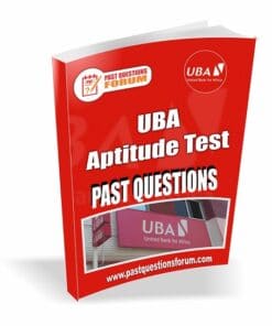 UBA Graduate Job Aptitude Test Past Questions and Answers PDF Download 2026