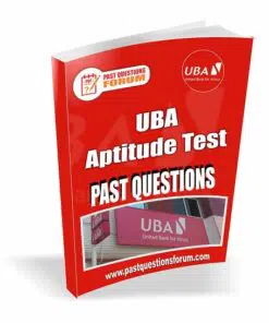 UBA Graduate Job Aptitude Test Past Questions and Answers PDF Download 2026